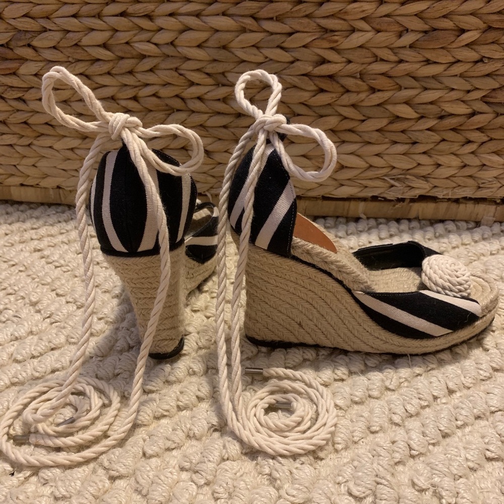Kate Spade Nautical Espadrille Wedge